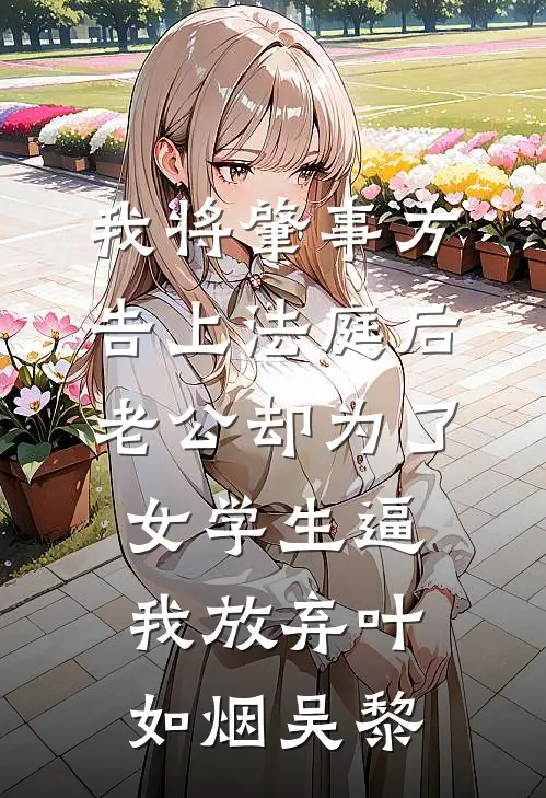 我将肇事方告上法庭后，老公却为了女学生逼我放弃叶如烟吴黎