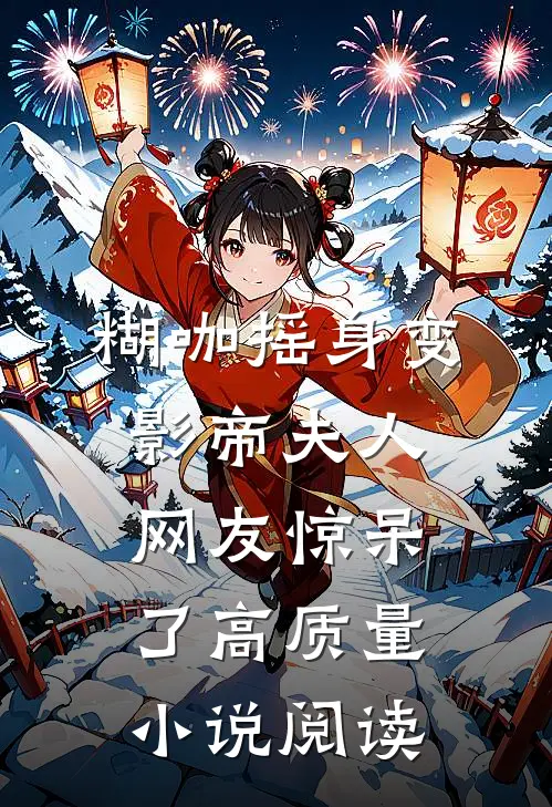 糊咖摇身变影帝夫人，网友惊呆了高质量小说阅读