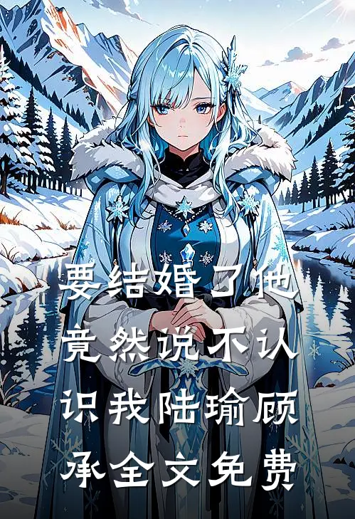 要结婚了他竟然说不认识我陆瑜顾承全文免费