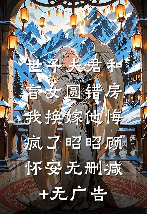 世子夫君和盲女圆错房，我换嫁他悔疯了昭昭顾怀安无删减+无广告