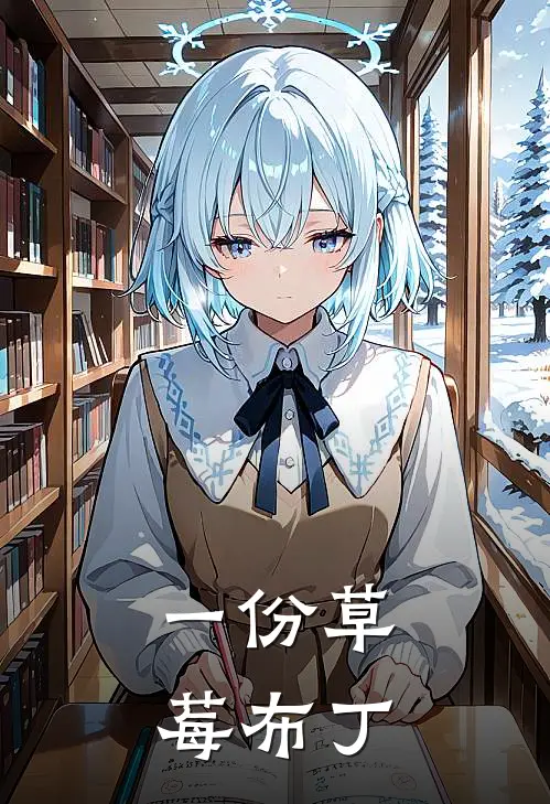 一份草莓布丁
