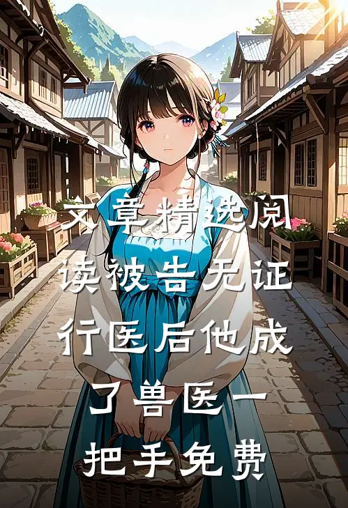 文章精选阅读被告无证行医后他成了兽医一把手免费