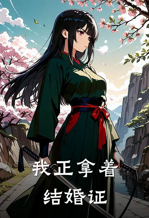 我正拿着结婚证