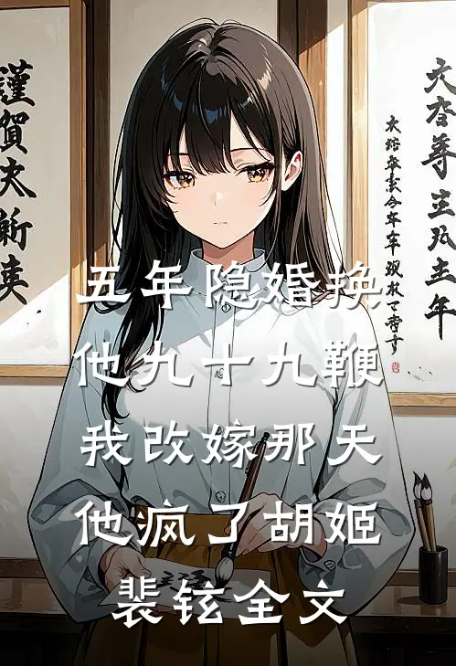 五年隐婚换他九十九鞭，我改嫁那天他疯了胡姬裴铉全文