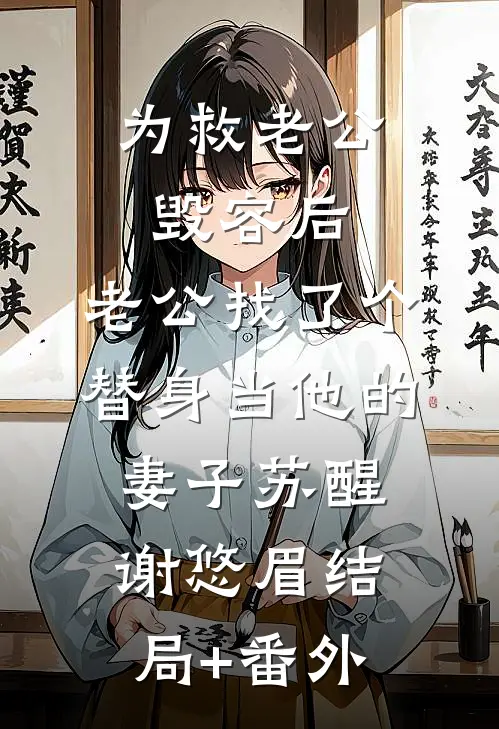 为救老公毁容后，老公找了个替身当他的妻子苏醒谢悠眉结局+番外