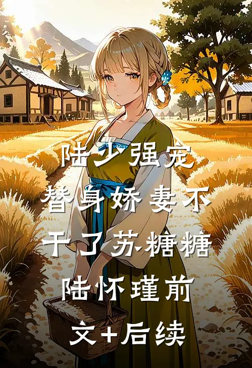 陆少强宠：替身娇妻不干了苏糖糖陆怀瑾前文+后续