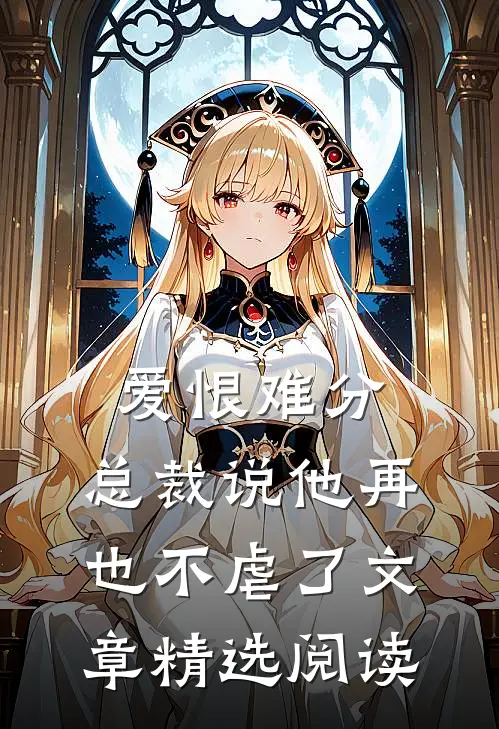 爱恨难分：总裁说他再也不虐了文章精选阅读