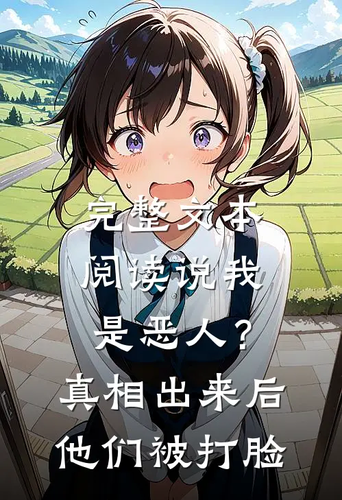 完整文本阅读说我是恶人？真相出来后他们被打脸
