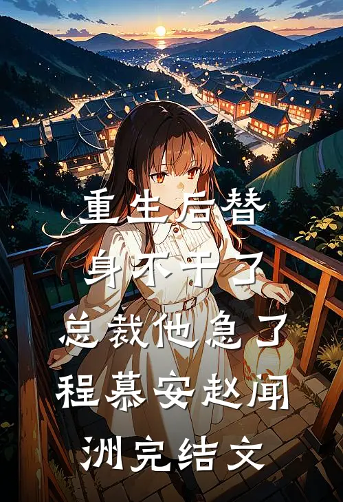 重生后替身不干了，总裁他急了程慕安赵闻洲完结文