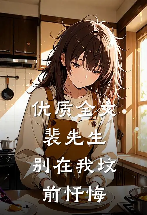 优质全文裴先生，别在我坟前忏悔
