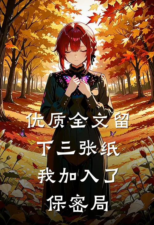 优质全文留下三张纸，我加入了保密局