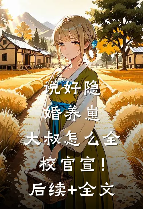 说好隐婚养崽，大叔怎么全校官宣！后续+全文