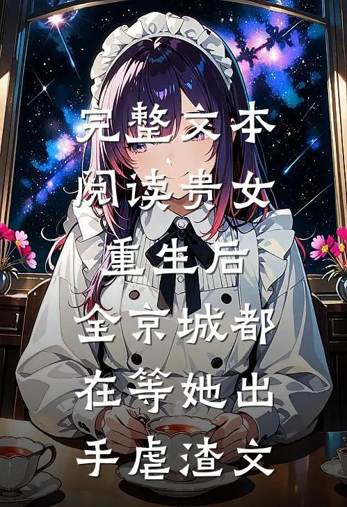 完整文本阅读贵女重生后,全京城都在等她出手虐渣文