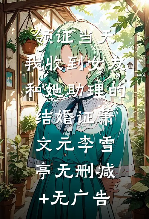 领证当天，我收到女友和她助理的结婚证萧文元李雪亭无删减+无广告