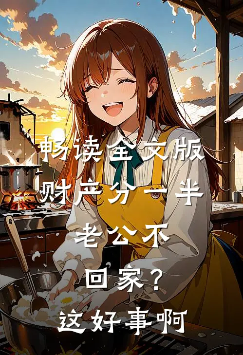 畅读全文版财产分一半，老公不回家？这好事啊