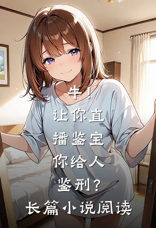 牛！让你直播鉴宝，你给人鉴刑？长篇小说阅读