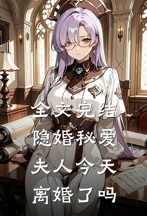 全文完结隐婚秘爱：夫人今天离婚了吗