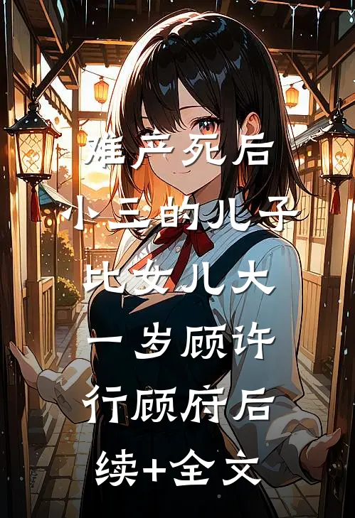 难产死后，小三的儿子比女儿大一岁顾许行顾府后续+全文