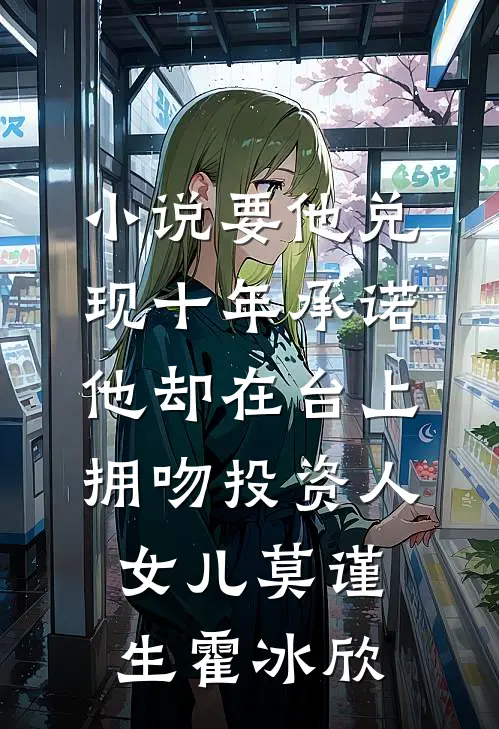 小说要他兑现十年承诺，他却在台上拥吻投资人女儿(莫谨生霍冰欣)