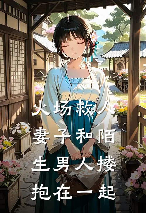 火场救人，妻子和陌生男人搂抱在一起