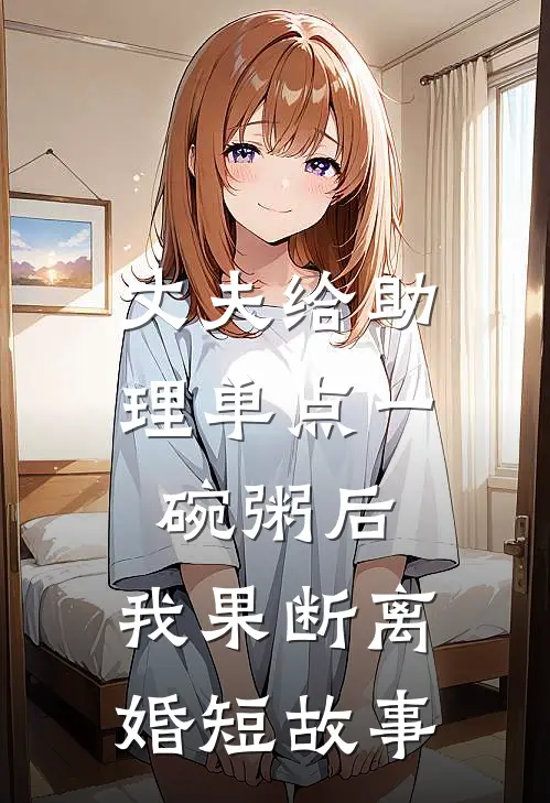 丈夫给助理单点一碗粥后，我果断离婚短故事