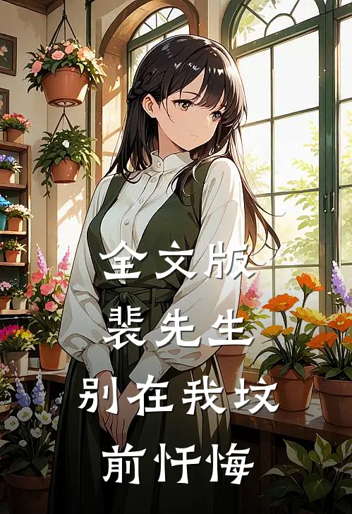 全文版裴先生，别在我坟前忏悔