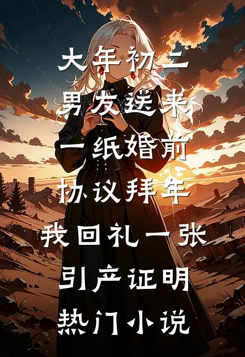 大年初二男友送来一纸婚前协议拜年，我回礼一张引产证明热门小说