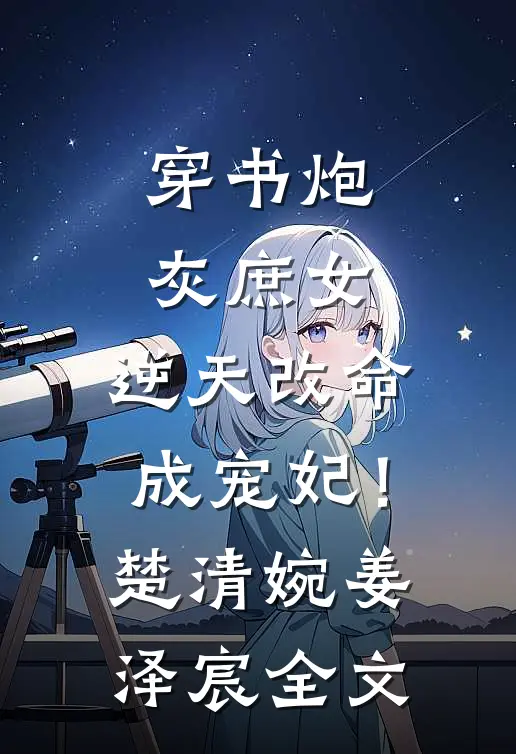 穿书炮灰庶女，逆天改命成宠妃！楚清婉姜泽宸全文
