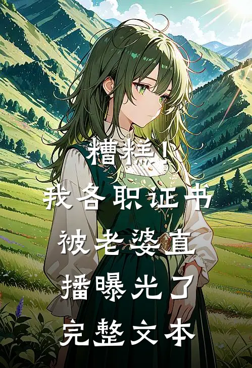 糟糕！我各职证书被老婆直播曝光了完整文本