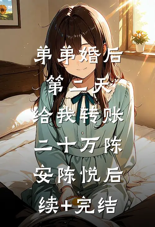 弟弟婚后第二天，给我转账二十万陈安陈悦后续+完结