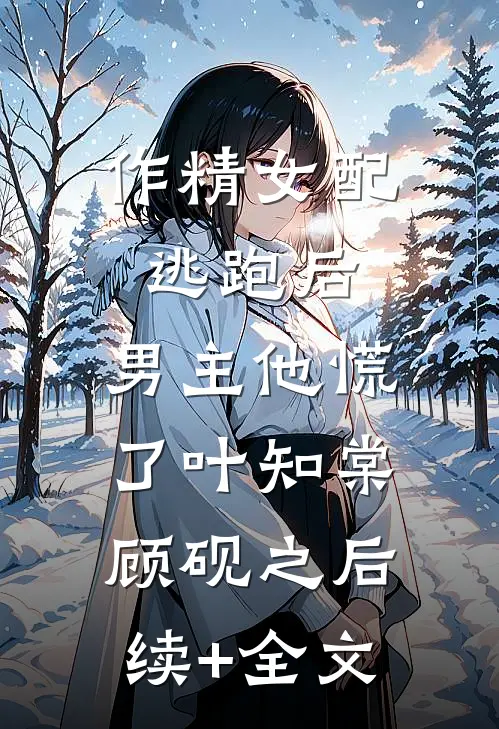 作精女配逃跑后，男主他慌了叶知棠顾砚之后续+全文