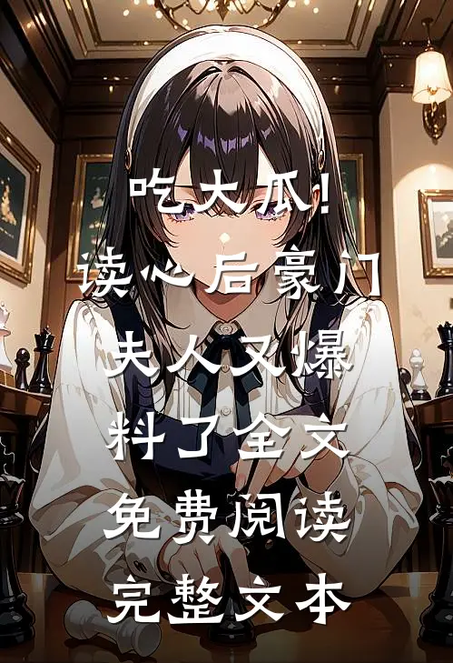 吃大瓜!读心后豪门夫人又爆料了全文免费阅读完整文本