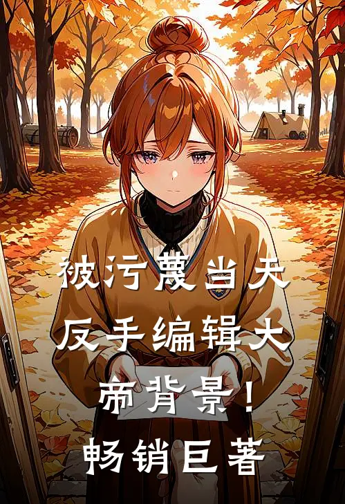 被污蔑当天，反手编辑大帝背景！畅销巨著