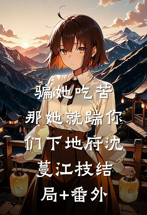骗她吃苦，那她就踹你们下地府沈蔓江枝结局+番外