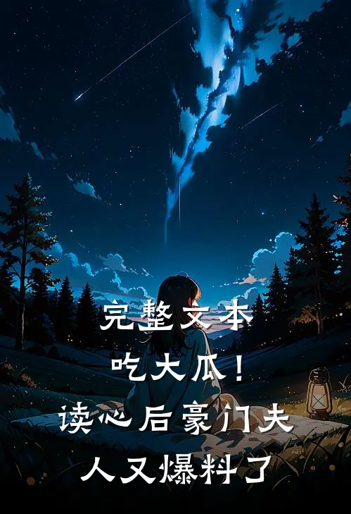 完整文本吃大瓜！读心后豪门夫人又爆料了