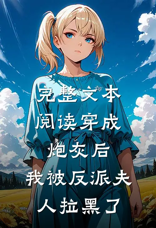 完整文本阅读穿成炮灰后，我被反派夫人拉黑了