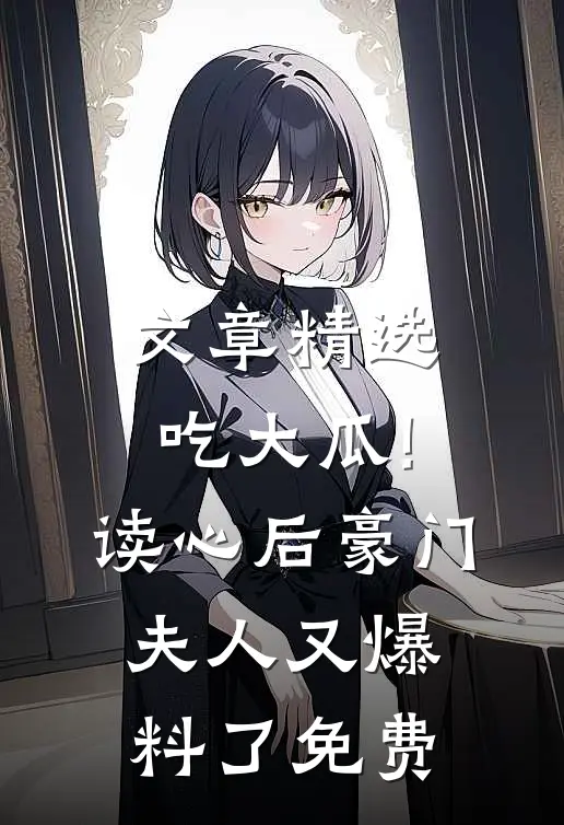 文章精选吃大瓜!读心后豪门夫人又爆料了免费