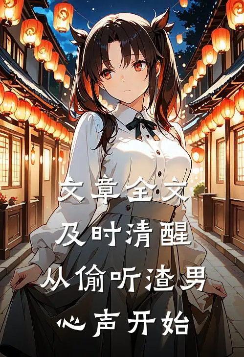 文章全文及时清醒，从偷听渣男心声开始