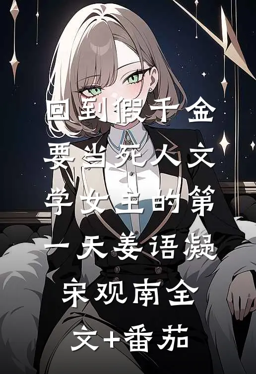 回到假千金要当死人文学女主的第一天姜语凝宋观南全文+番茄