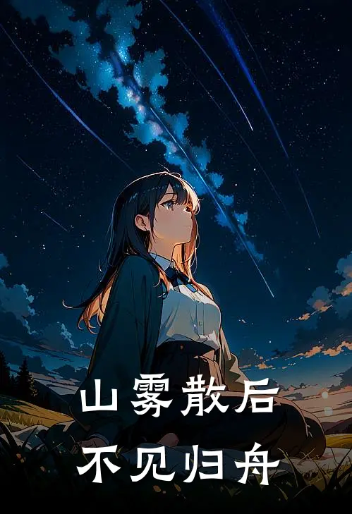 山雾散后，不见归舟