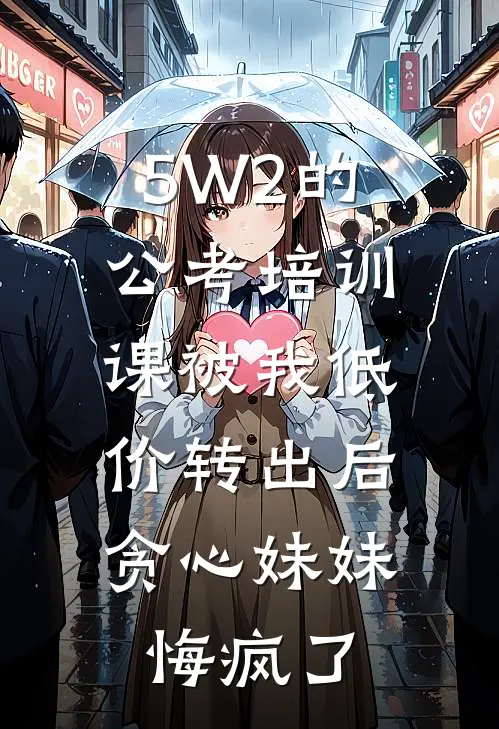 5W2的公考培训课被我低价转出后，贪心妹妹悔疯了