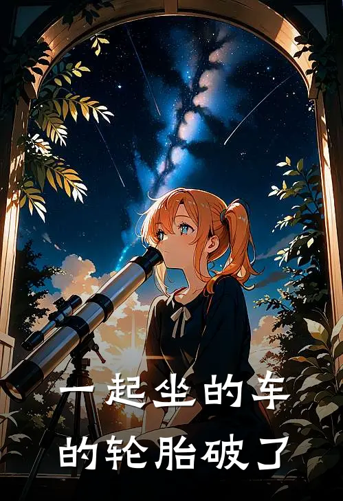 一起坐的车的轮胎破了